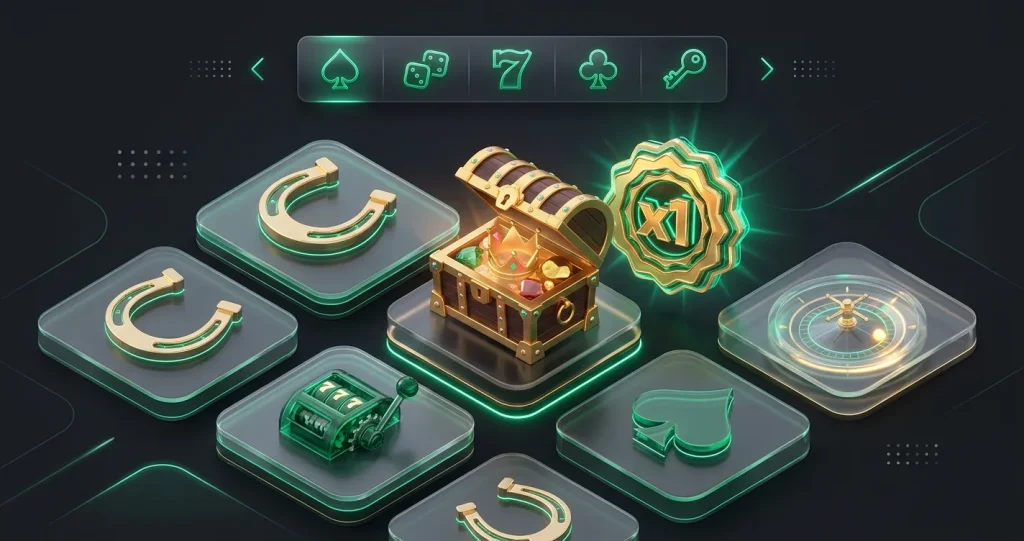 saved image target showing the current Kaasino game lobby or game category navigation